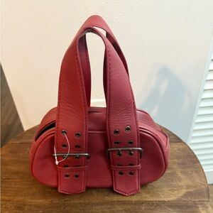 Free People Red Satchel bag.